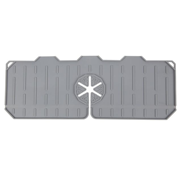 Tapis &eacute;vier anti &eacute;claboussure silicone 36x13,5cm