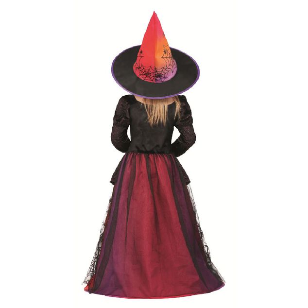 D&eacute;guisement enfant Halloween sorci&egrave;re 7/10 ans