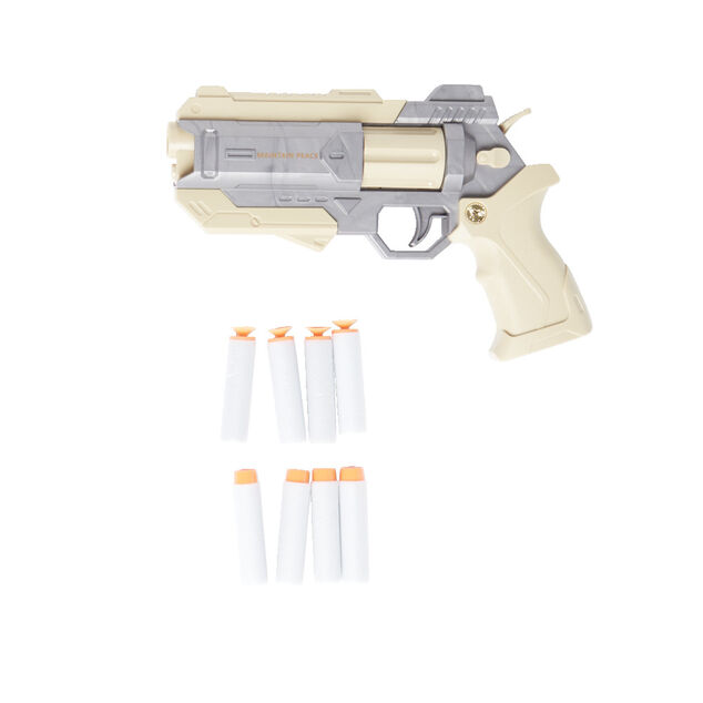 Pistolet fl&eacute;chette plastique - 4 mod&egrave;les