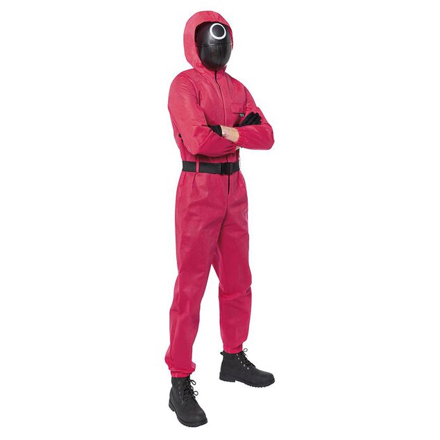D&eacute;guisement combinaison Squid Game rouge Taille M