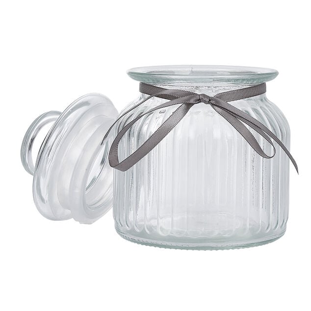 Bonbonnière en verre transparent 0,6L