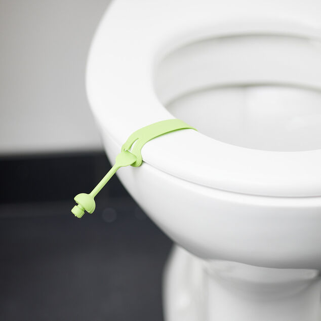 Lève couvercle de toilette en silicone L24cm (4 modèles)