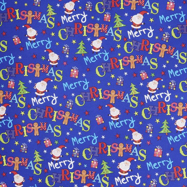 Rouleau papier cadeau No&euml;l 2m (6 mod&egrave;les)