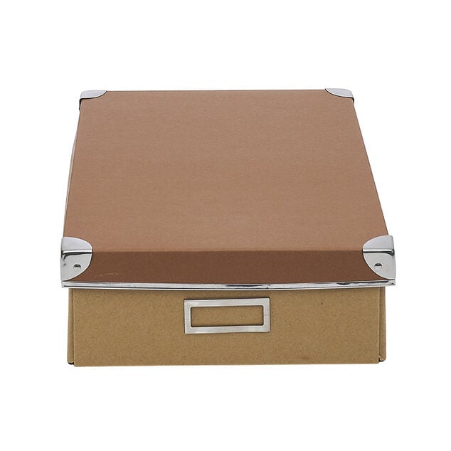 Bo&icirc;te gigogne x3 en carton avec renfort m&eacute;tal
