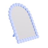 Miroir forme arche contour bulles pastel 16,5xH21,5cm (2 mod&egrave;les)