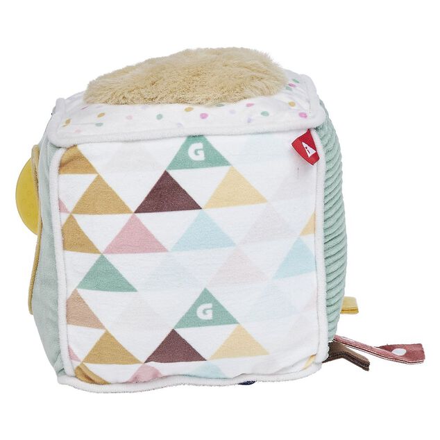 Cube d'éveil motif Lion 4 activités