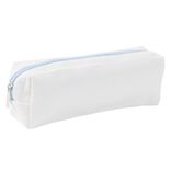 Trousse à cosmétique en plastique unie blanc 22x7xH7cm