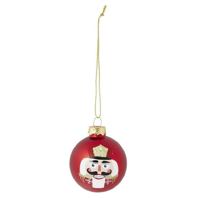 Boule de No&euml;l Casse Noisette &Oslash;6cm - 6 mod&egrave;les