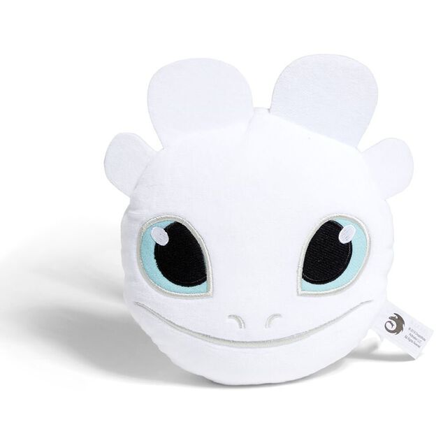 Coussin t&ecirc;te de dragon &Oslash;16cm polyester 8 mod&egrave;les