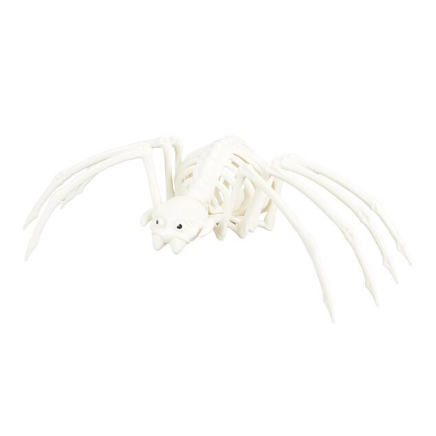 D&eacute;coration Halloween squelette d'araign&eacute;e 24x14,8xH5cm