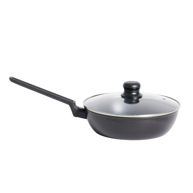 Sauteuse tous feux dont induction avec couvercle Ø24cm