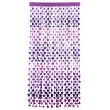 Rideau de porte &eacute;toile 200x100cm violet