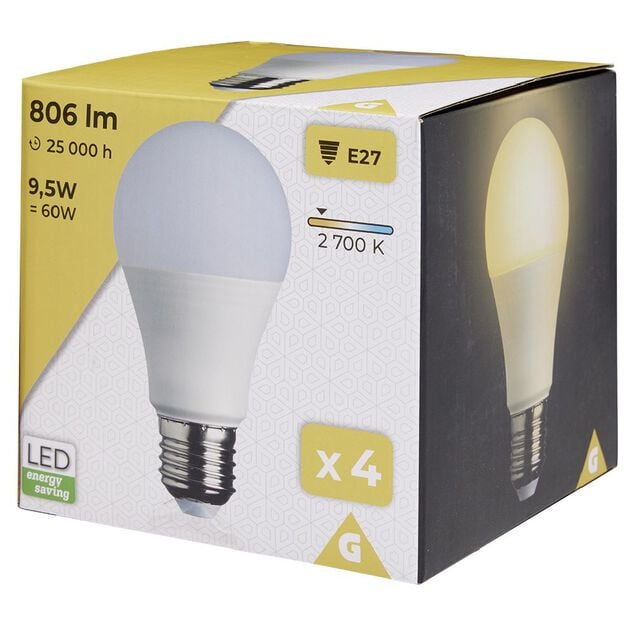 Ampoule led à 4 filaments E27