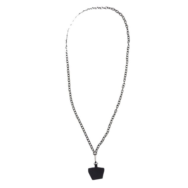 Bijou chaîne de téléphone en plastique L120cm - 2 modèles