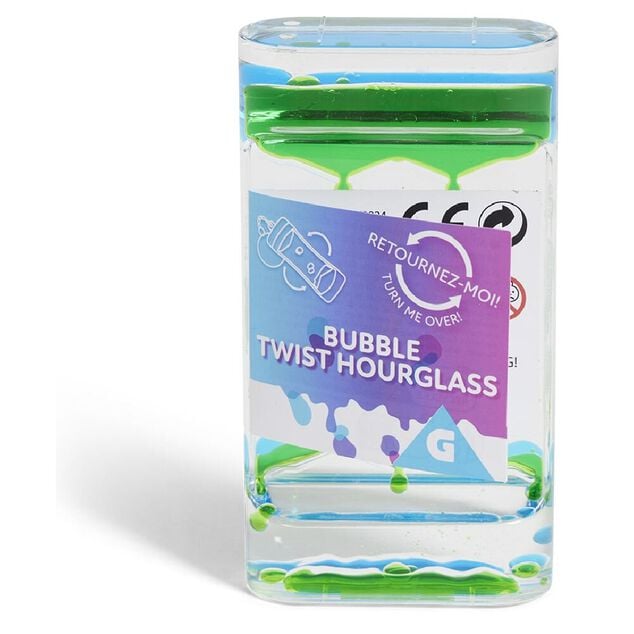 Sablier liquide H12,2x6,5cm