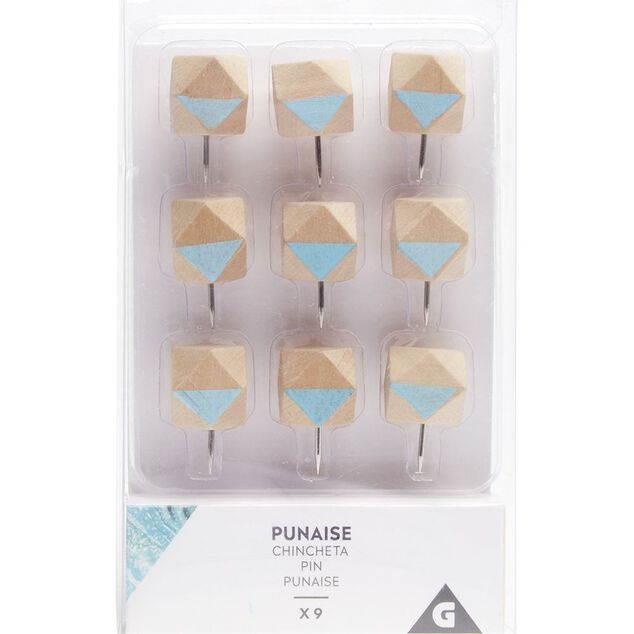 Punaise en bambou x9