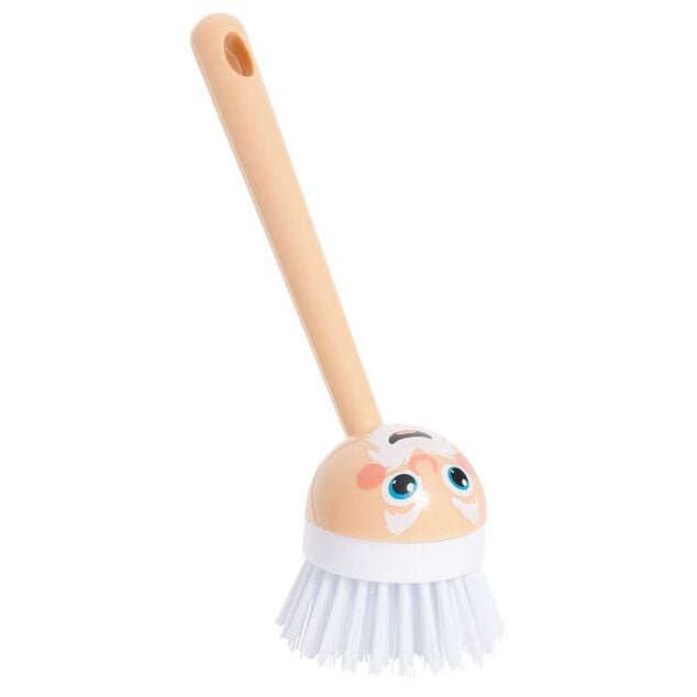 Brosse à vaisselle tête de poupée