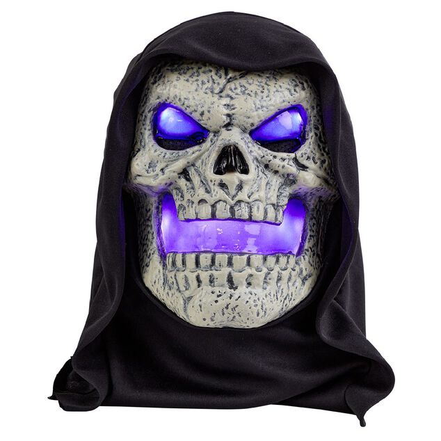 Masque cr&acirc;ne LED enfant Halloween