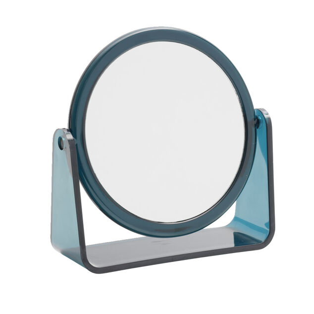 Miroir rond &agrave; poser rotatif 2 faces normal et grossissant (2 mod&egrave;les)