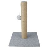 Griffoir pour chat avec pompon suspendu