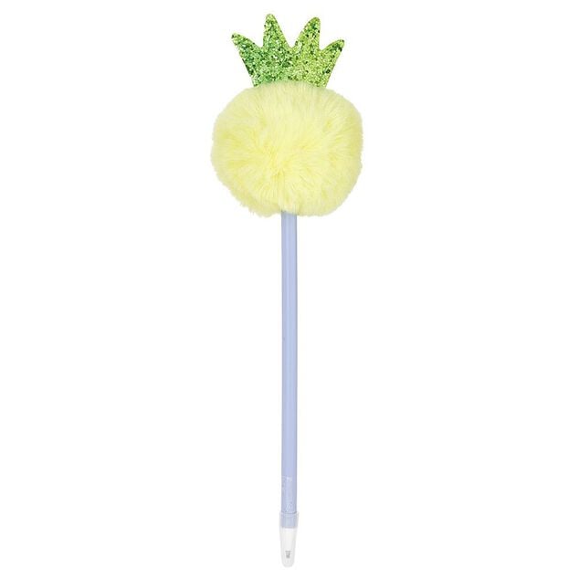 Stylo fantaisie pompon fruit H23,2ccm