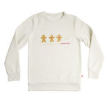 Pull de No&euml;l femme bonhomme pain d'&eacute;pices - S/M/L