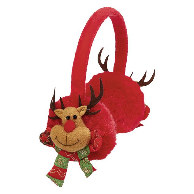 Cache oreille de No&euml;l en tissu