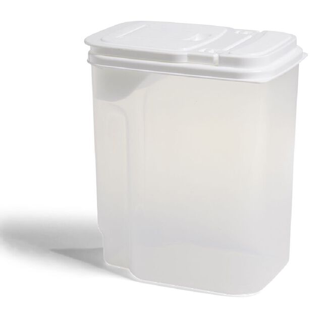 Bo&icirc;te alimentaire en plastique avec bec verseur 2,9L