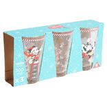 Verre Disney No&euml;l Mickey Minnie 30cl x3