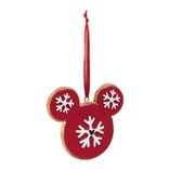 Boule de Noël Disney design Mickey rouge et blanc