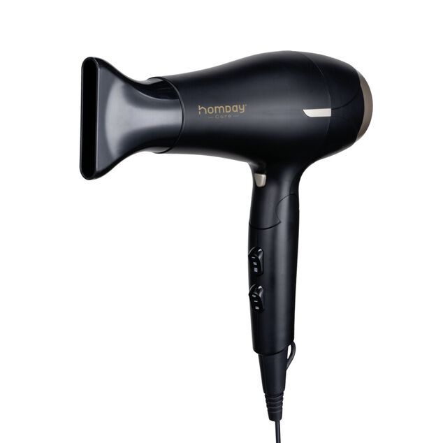 S&egrave;che-cheveux pliable 2000-2200W Homday + diffuseur