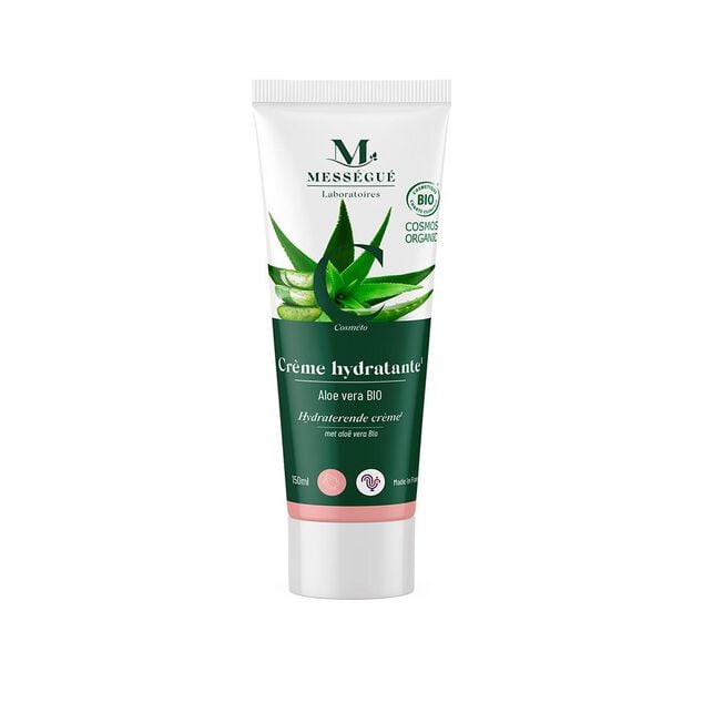 Crème hydratante visage corps mains Mességué à l'aloe vera bio 150ml