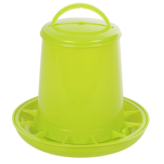 Mangeoire verte pour poules et volailles 3 Kg
