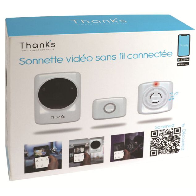 Sonnette vid&eacute;o connect&eacute;e