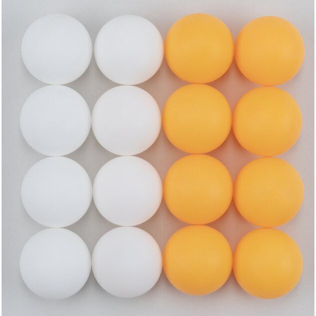 Jeu de 4 &agrave; la suite 16 balles &agrave; lancer plastique 16x14xH26cm