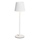 Lampe de table Talli USB tactile blanche &Oslash;11xH37cm