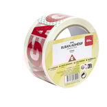 Ruban adhésif FRAGILE 66m