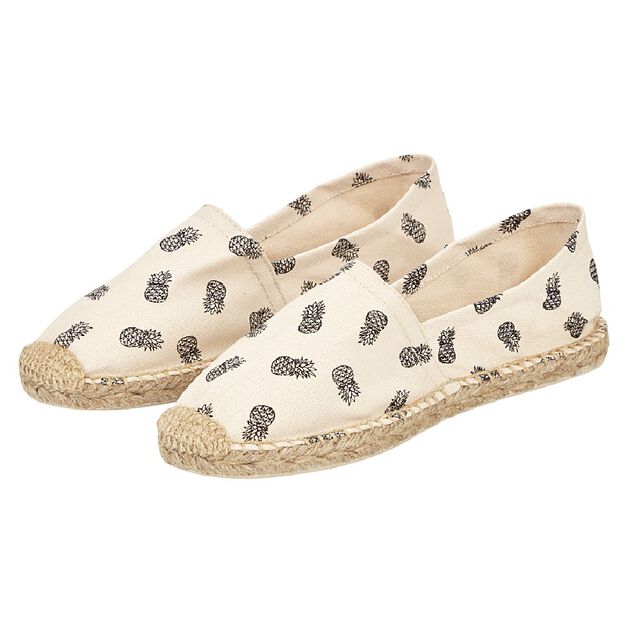 Espadrilles Femme imprim&eacute; ananas T36/40