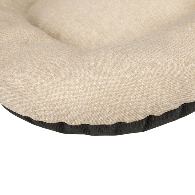 Couchage chien ou chat coton et polyester beige 48x70cm