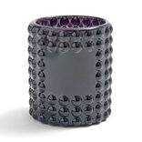 Bougeoir bubble noir &Oslash;7,8cm