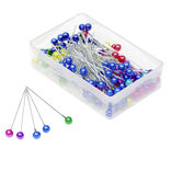 &Eacute;pingle &agrave; couture x80 en acier t&ecirc;te ronde dans bo&icirc;te