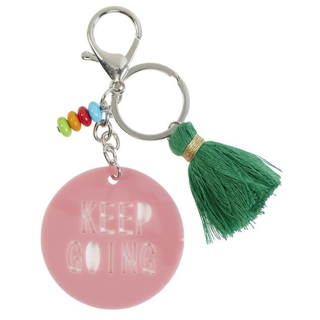 Porte cl&eacute; Keep going