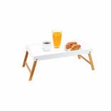 Plateau de lit blanc naturel