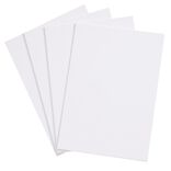 Toile &agrave; peindre x4 coton sur ch&acirc;ssis en bois 21x30cm