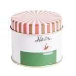 Bo&icirc;te alimentaire the Nutcracker acier rouge blanc et vert &Oslash;7,3xH6cm