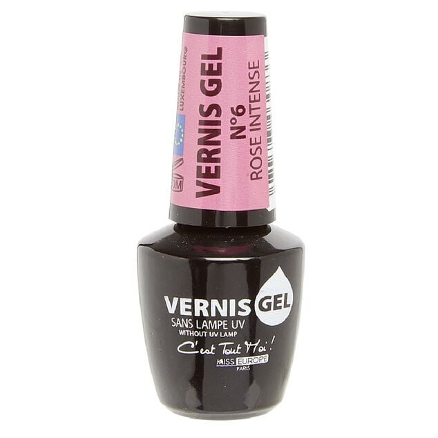 Vernis &agrave; ongles gel rose intense n&deg;06