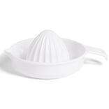 Presse agrume en plastique blanc L18,5cm
