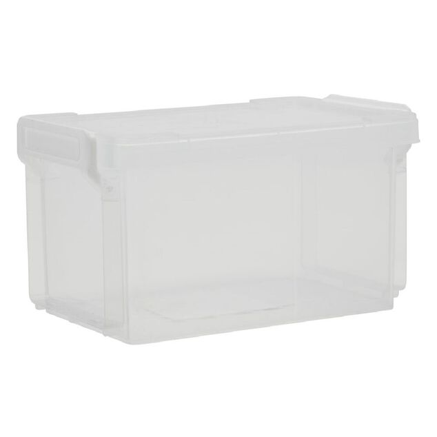 Bo&icirc;te &agrave; clips transparent 0,7 L
