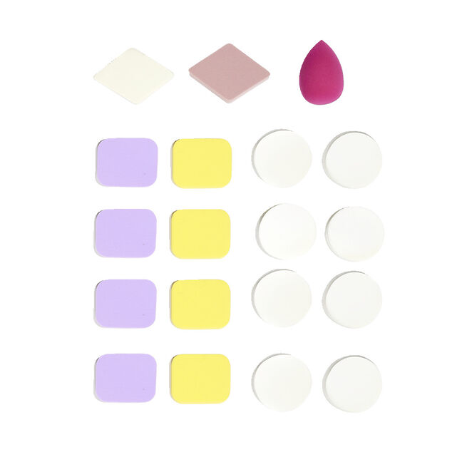 Lot de 20 &eacute;ponges &agrave; maquillage