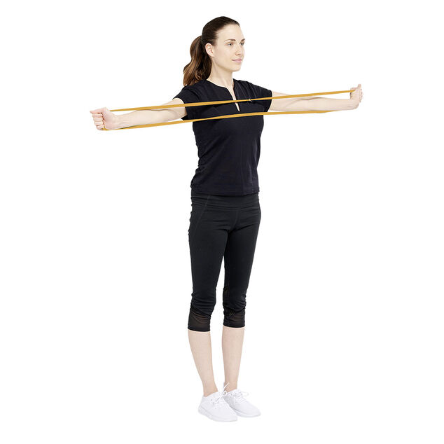 &Eacute;lastique fitness force 2 &agrave; 7 jaune